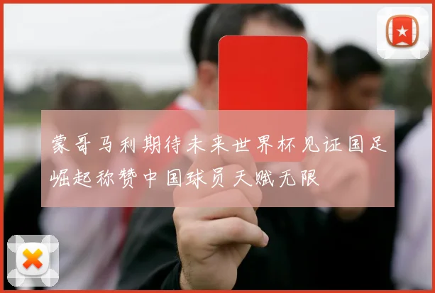 蒙哥马利期待未来世界杯见证国足崛起称赞中国球员天赋无限